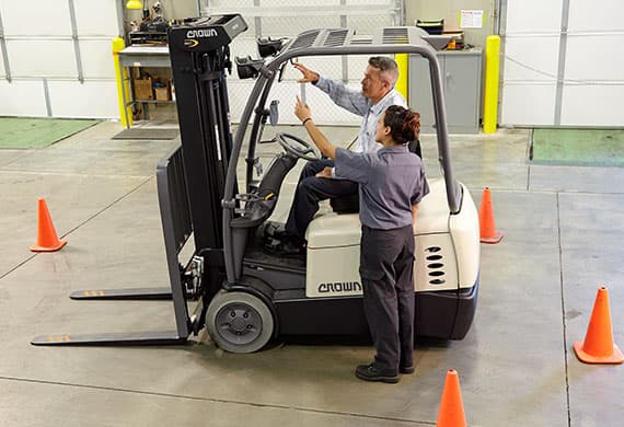Prime operator and safety training session