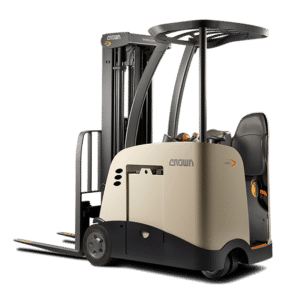 Crown Stand on Counter balanced fork lift